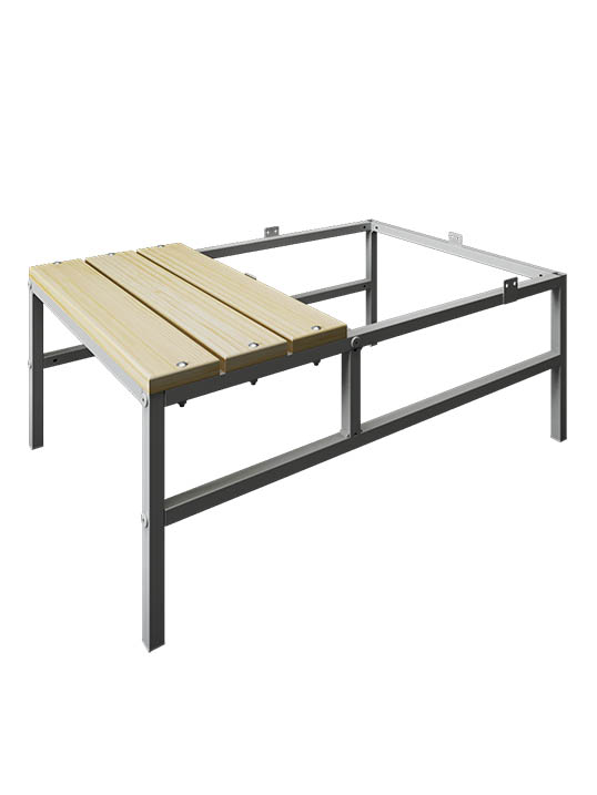 Подставка под шкаф со скамейкой (300x530x800)