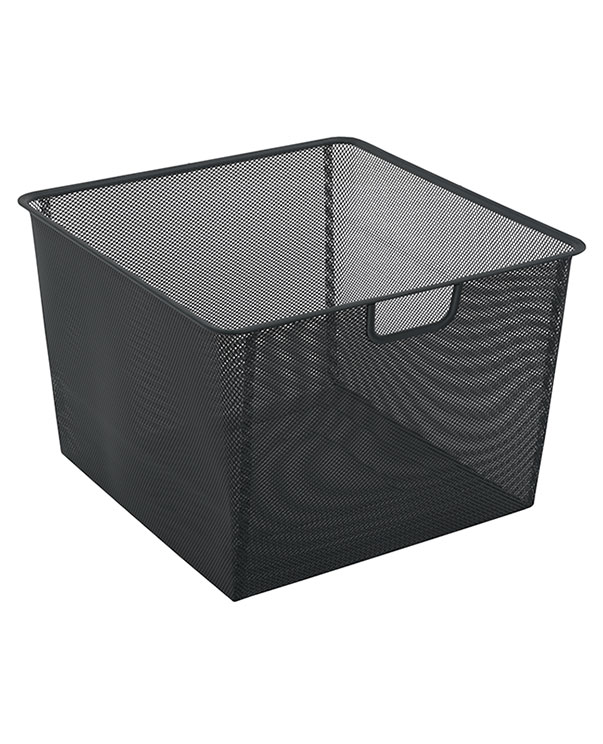 Корзина мелкосетчатая ПРАКТИК Home GBM 45х30 графит